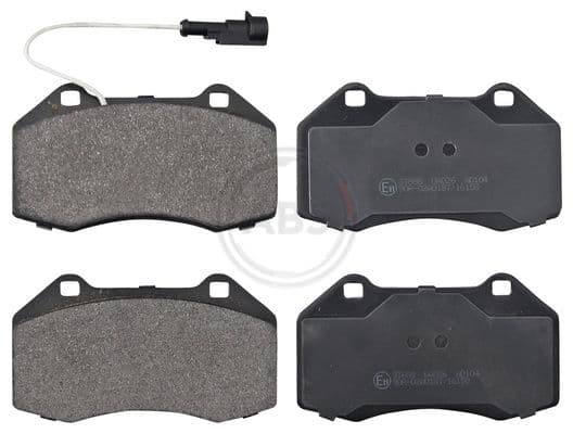 set placute frana,frana disc ABS 37688