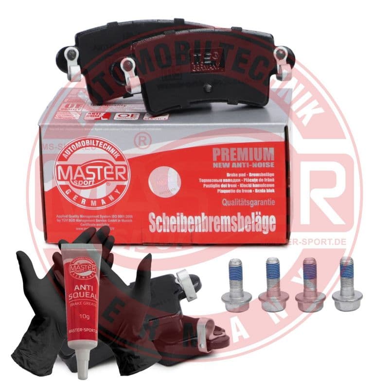 set placute frana,frana disc MASTER SPORT 13046038062N-SET-MS