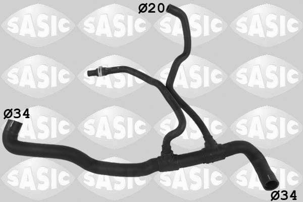 Furtun radiator SASIC 3406340