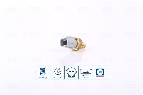 senzor,temperatura lichid de racire NISSENS 207043