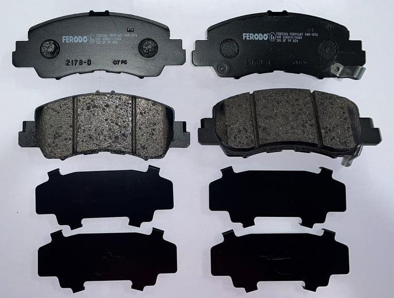 set placute frana,frana disc FERODO PREMIER ECO FRICTION FDB5386