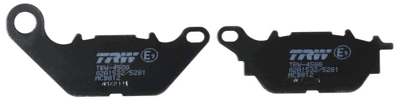 set placute frana,frana disc TRW Organic Allround MCB812