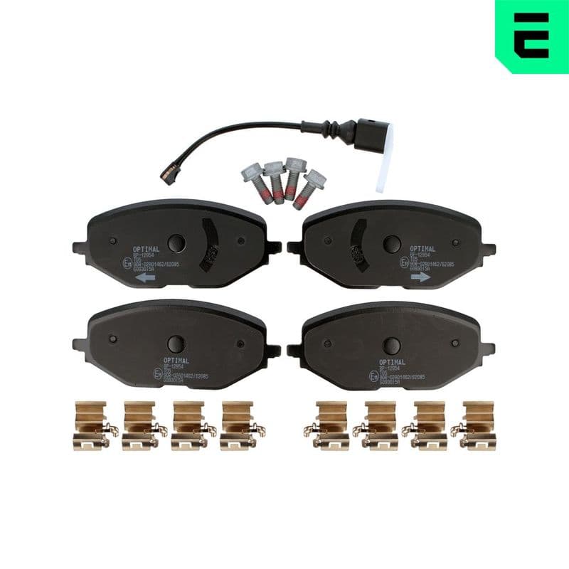 set placute frana,frana disc OPTIMAL BP-12954