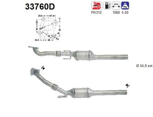 Catalizator AS-PL 33760D