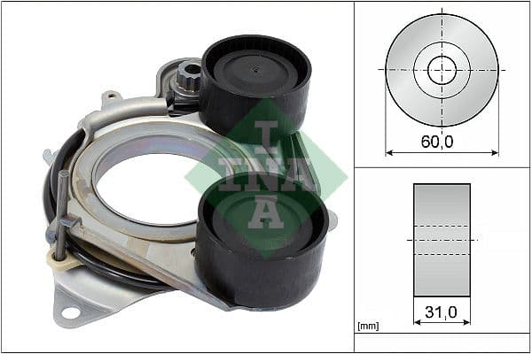 Intinzator curea, curea distributie Schaeffler INA 534 0793 10