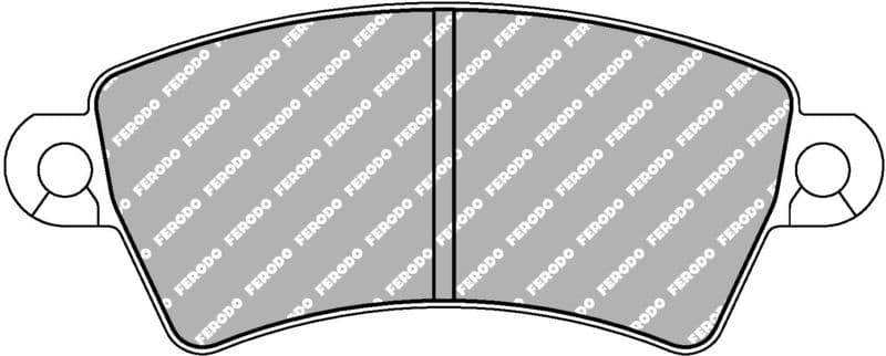set placute frana,frana disc FERODO FCP1370H