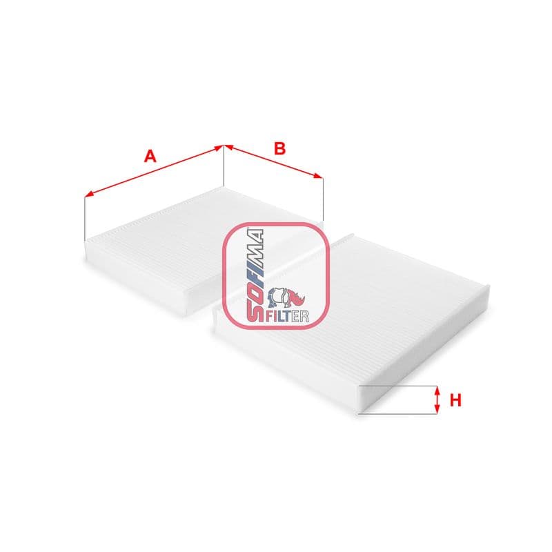 Filtru, aer habitaclu SOFIMA S 3229 C