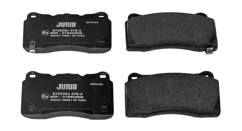 set placute frana,frana disc JURID 572508J