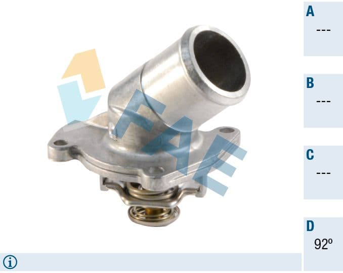 termostat,lichid racire FAE 5320792