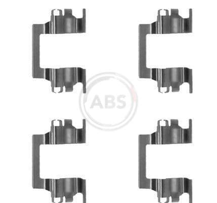Set accesorii, placute frana ABS 1117Q