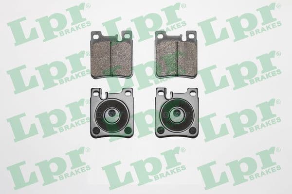 set placute frana,frana disc LPR 05P477