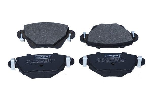 set placute frana,frana disc MAXGEAR 19-0495
