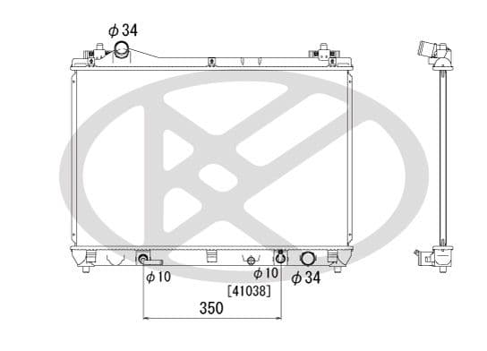 Radiator, racire motor KOYORAD PL101992