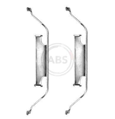 Set accesorii, placute frana ABS 1096Q