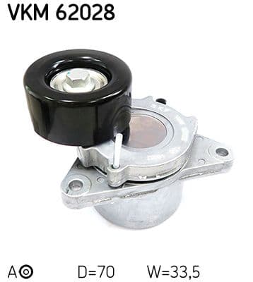 Intinzator curea, curea distributie SKF VKM 62028