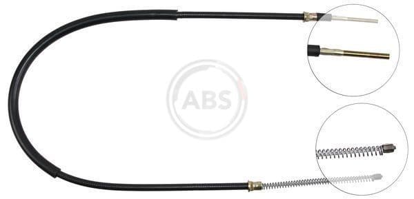 Cablu, frana de parcare A.B.S. K12597