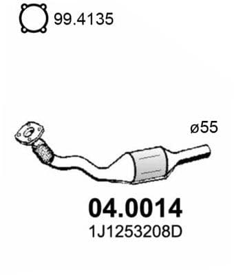 Catalizator ASSO 04.0014
