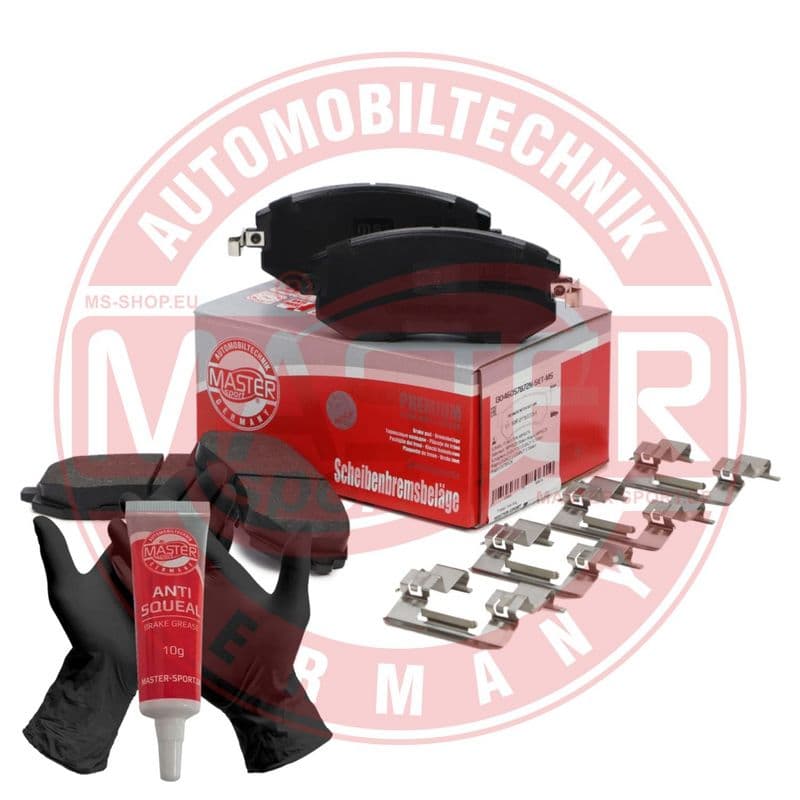 set placute frana,frana disc MASTER SPORT 13046057872N-SET-MS