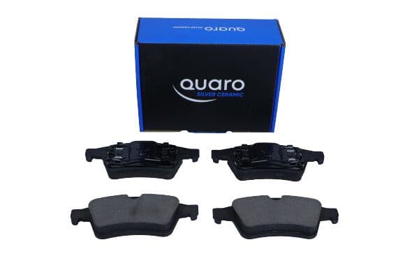 set placute frana,frana disc QUARO SILVER CERAMIC QP5169C