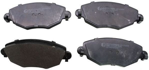 set placute frana,frana disc DENCKERMANN B110202