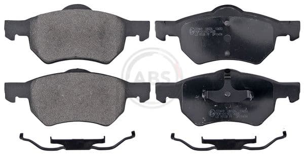 set placute frana,frana disc ABS 37469