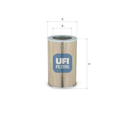 Filtru ulei UFI 25.400.00
