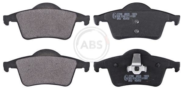 set placute frana,frana disc ABS 37098