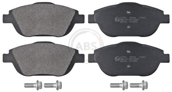set placute frana,frana disc ABS 37751