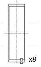 Cuzinet bielă FAI AutoParts BB2158-STD