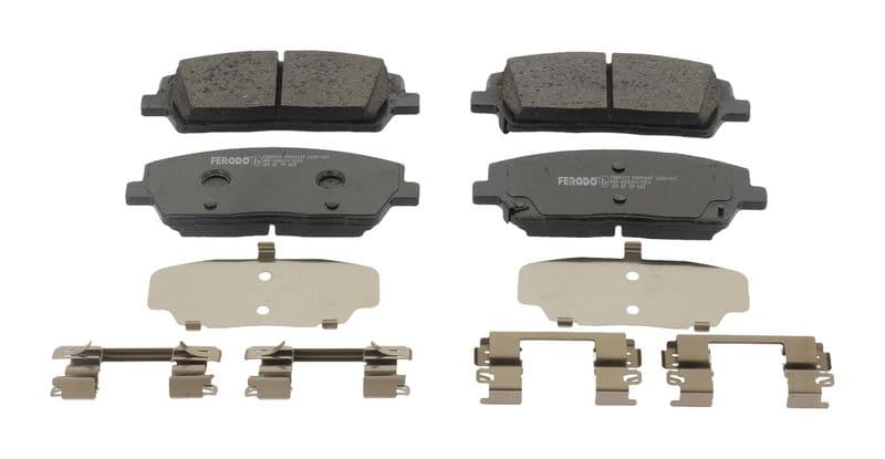 set placute frana,frana disc FERODO PREMIER ECO FRICTION FDB5373