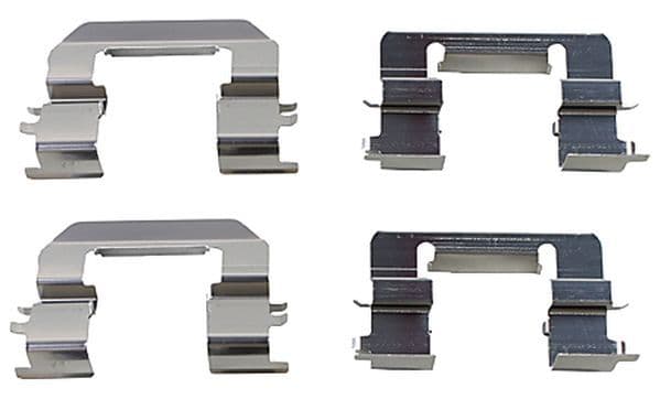 Set accesorii, placute frana METZGER AUTOTEILE 109-0014