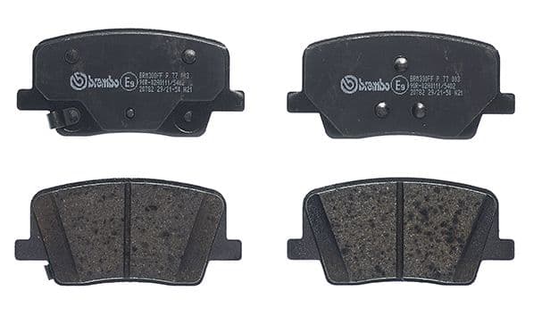 set placute frana,frana disc BREMBO PRIME LINE P 77 003