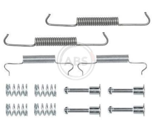 set accesorii, saboti frana parcare ABS 0887Q