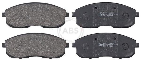 set placute frana,frana disc ABS 36691