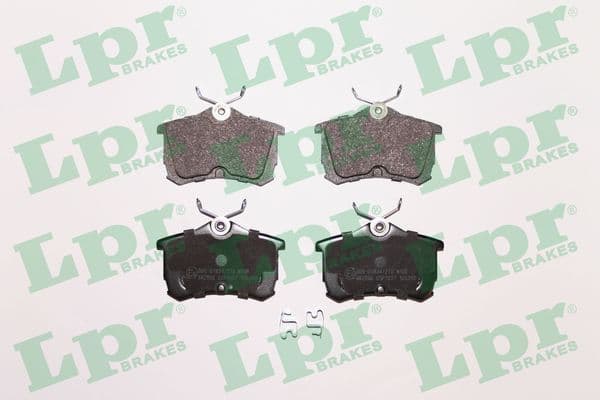 set placute frana,frana disc LPR 05P1037