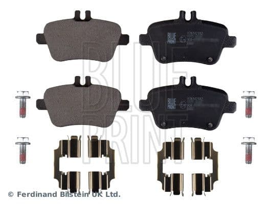 set placute frana,frana disc BLUE PRINT ADN142182