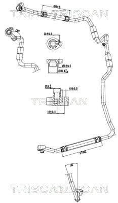 conducta presiune variabila,aer conditionat TRISCAN 9010 29090