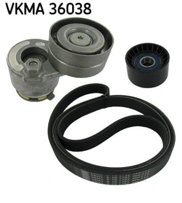 Set curea transmisie cu caneluri SKF VKMA 36038