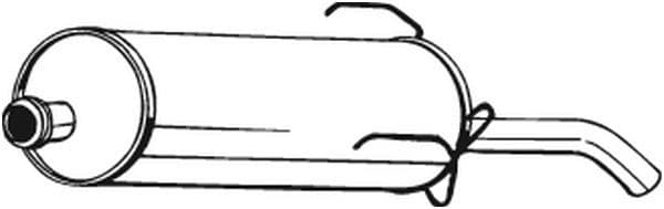 Toba esapament finala BOSAL 190-807