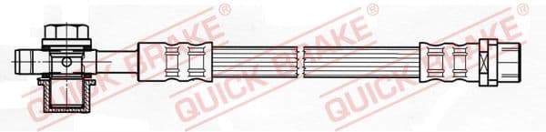 Furtun frana QUICK BRAKE 50.041X