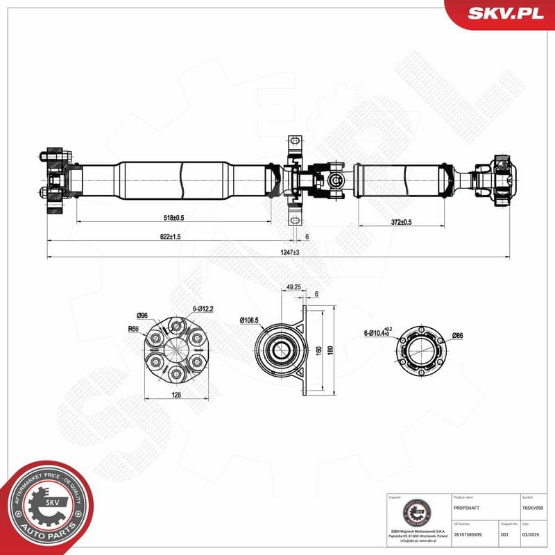 Planetara ESEN SKV 76SKV090