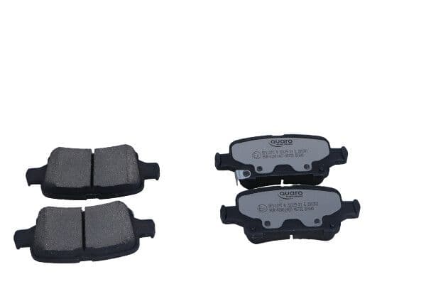 set placute frana,frana disc QUARO SILVER CERAMIC QP1127C