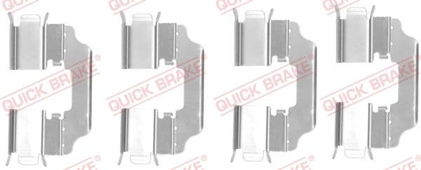 Set accesorii, placute frana QUICK BRAKE 109-1770