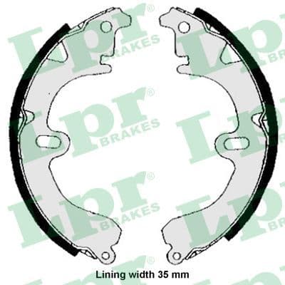 Set saboti frana LPR 04530