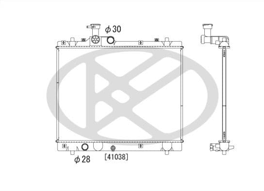 Radiator, racire motor KOYORAD PL102789