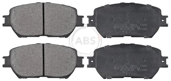 set placute frana,frana disc ABS 37356
