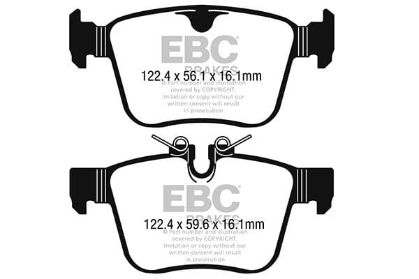 set placute frana,frana disc EBC Brakes DP42246R