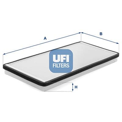 Filtru, aer habitaclu UFI 53.445.00