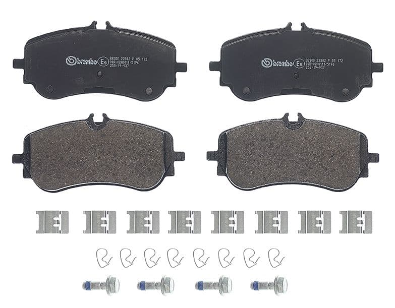 set placute frana,frana disc BREMBO PRIME LINE P 85 172