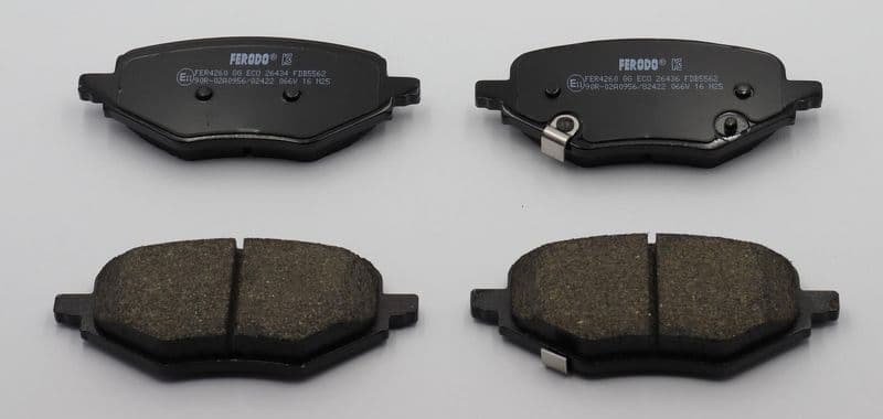 set placute frana,frana disc FERODO PREMIER ECO FRICTION FDB5562
